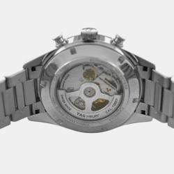 Pre Owned Tag Heuer Carrera CAR2014 Automatic Black Stainless Steel Men's Wristwatch 43 mm