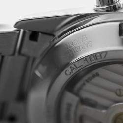 Pre Owned Tag Heuer Carrera CAR2014 Automatic Black Stainless Steel Men's Wristwatch 43 mm