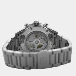 Pre Owned Tag Heuer Carrera CAR2014 Automatic Black Stainless Steel Men's Wristwatch 43 mm