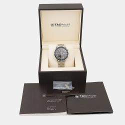 Pre Owned Tag Heuer Carrera CV2014-3 Automatic Stainless Steel Men's Wristwatch 41.5 mm