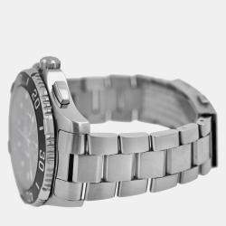 Pre Owned Tag Heuer Aquaracer CAN1010.BA0821 Quartz Black Stainless Steel Men's Wristwatch 44 mm