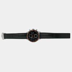 Pre Owned Tag Heuer Carrera CV2013.FC6234 Automatic Brown Stainless Steel Men's Wristwatch 41 mm