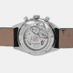 Pre Owned Tag Heuer Carrera CV2013.FC6234 Automatic Brown Stainless Steel Men's Wristwatch 41 mm