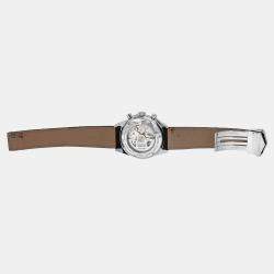 Pre Owned Tag Heuer Carrera CV2013.FC6234 Automatic Brown Stainless Steel Men's Wristwatch 41 mm