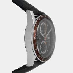Pre Owned Tag Heuer Carrera CV2013.FC6234 Automatic Brown Stainless Steel Men's Wristwatch 41 mm