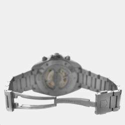 Pre Owned Tag Heuer Grand Carrera CAV511A.BA0902 Automatic Black Stainless Steel Men's Wristwatch 43 mm