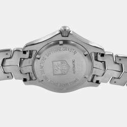 Pre Owned Tag Heuer Link WJF2110.BA0570 Automatic Black Stainless Steel Men's Wristwatch 39 mm