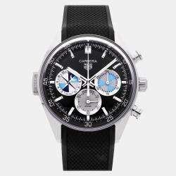 Pre Owned Pre-Owned Tag Heuer Carrera Chronograph Seafarer x Hodinkee CBS2014.FT6293 Automatic Men's Watch 42 mm