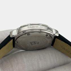 Pre Owned TAG Heuer Monaco Calibre 12 CW2113 Automatic Blue Dial Stainless Steel Men's Wristwatch 39 mm