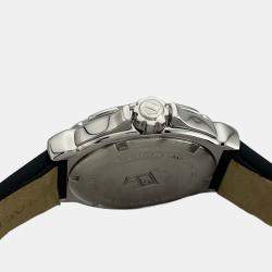 Pre Owned TAG Heuer Monaco Calibre 12 CW2113 Automatic Blue Dial Stainless Steel Men's Wristwatch 39 mm