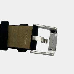 Pre Owned TAG Heuer Monaco Calibre 12 CW2113 Automatic Blue Dial Stainless Steel Men's Wristwatch 39 mm