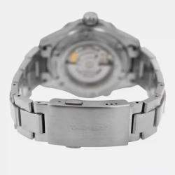 Pre Owned TAG Heuer Aquaracer WAJ2150.BA0870 Automatic 18K Rose Gold Stainless Steel Men's Wristwatch 43 mm