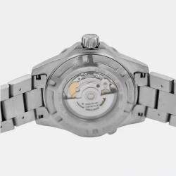 Pre Owned TAG Heuer Aquaracer WAJ2150.BA0870 Automatic 18K Rose Gold Stainless Steel Men's Wristwatch 43 mm