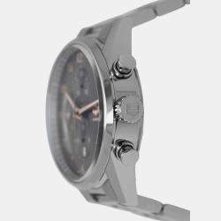 Pre Owned TAG Heuer Carrera CAR2013.BA0799 Automatic Stainless Steel Men's Wristwatch 43 mm