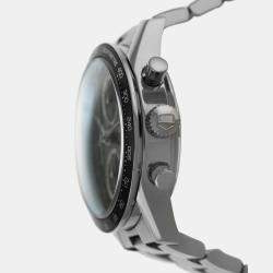 Pre Owned TAG Heuer Carrera CV201X Automatic Stainless Steel Men's Wristwatch 41 mm