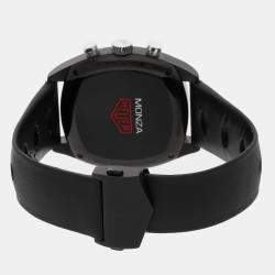 مملوكة مسبقًا ساعة يد رجالية تاغ هوير مونزا كرونوغراف إصدار محدود CR2080.FC6375 أوتوماتيك تيتانيوم أسود 42 مم مستعملة