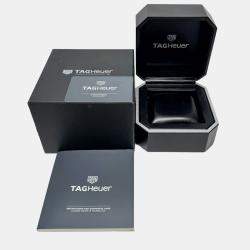 Pre Owned Pre-Owned Tag Heuer Carrera Chronograph Tourbillon CAR5A90.FC6415 Black Automatic Ceramic Men's Wristwatch 45 MM