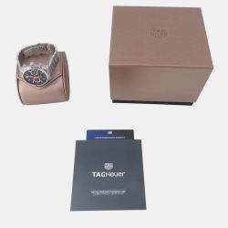 مملوكة مسبقًا Tag Heuer Carrera CBN2019.BA0642 Automatic Black Stainless Steel  Men's Wristwatch 42 mm