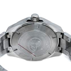 Pre Owned Tag Heuer Blue Stainless Steel Aquaracer WAY101C.BA0746 Men's Wristwatch 43 mm