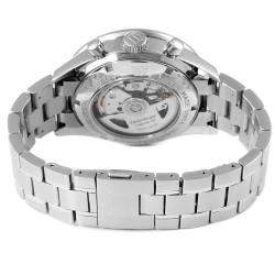Tag Heuer Black Diamonds Stainless Steel Carrera Chronograph CV201J Men's Wristwatch 41 MM