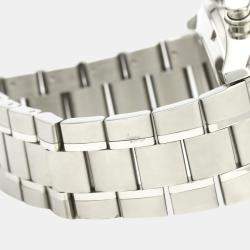 Pre Owned Tag Heuer Black Stainless Steel Carrera Calibre 1887 Chronograph Automatic Men's Wristwatch 43 MM