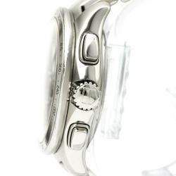 Pre Owned ساعة يد رجالية تاغ هيوير كاليبر 15 كرونوغراف أوتوماتيك CAT2010  ستانلس ستيل سوداء 43مم