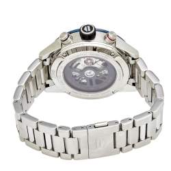 Pre Owned Tag Heuer Blue Stainless Steel CAR201T Men's Wristwatch 43 mm 