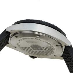 Pre Owned TAG Heuer Black Stainless Steel Rubber Formula 1 WAZ1110 Men's Wristwatch 41 mm