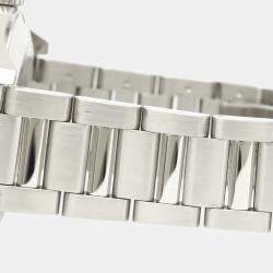 مملوكة مسبقًا Tag Heuer Black Stainless Steel Carrera Calibre 5 Day Date Automatic WAR211A Men's Wristwatch 39 MM