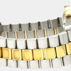 مملوكة مسبقًا ساعة يد رجالية تاغ هيوير 2000 كلاسيك بروفشنال كوارتز كرونوغراف CK1121  ستانلس ستيل مطلي ذهبي بيضاء 37مم