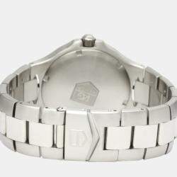 Pre Owned Tag Heuer Blue Stainless Steel Kirium Quartz Wl1013 Men's Wristwatch 39 mm