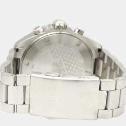 Pre Owned Tag Heuer Grey Stainless Steel Formula 1 CAZ1011 Quartz Chronograph Men's Wristwatch 43 mm