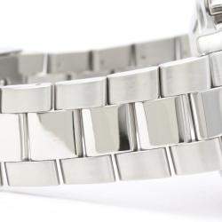 Pre Owned Tag Heuer Silver Stainless Steel Aquaracer CAF2011 Automatic Men's Wristwatch 44 mm