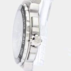 Pre Owned Tag Heuer Grey Stainless Steel Formula 1 CAU1115 Men's Wristwatch 42 mm