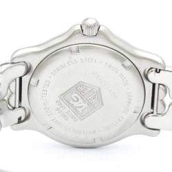 Pre Owned Tag Heuer Silver Stainless Steel Sel 200M WG1112 Men's Wristwatch 38 mm