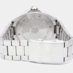 Tag Heuer Black Stainless Steel Formula 1 Calibre 5 WAZ2011 Men's Wristwatch 43 mm