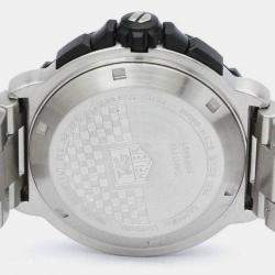 Tag Heuer Black Stainless Steel Formula 1 CAH1110 Quartz Men's Wristwatch 41 mm