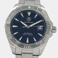 Tag Heuer Black Stainless Steel Aquaracer Eddie aikau LTD Edition