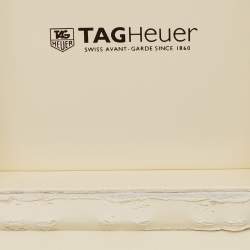 TAG Heuer Black Stainless Steel Juan Manual Fangio Edition Carrera CV201AG.BA0725 Men's Wristwatch 41 mm