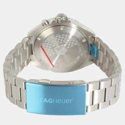 Tag Heuer Black Stainless Steel Formula 1 WAZ111A.BA0875 Quartz Men's Wristwatch 41 mm