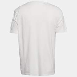 The Row White Jersey Crewneck T-Shirt XL