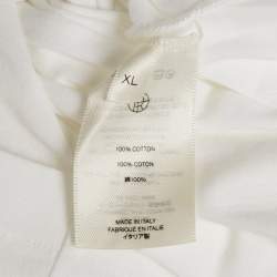 The Row White Jersey Crewneck T-Shirt XL