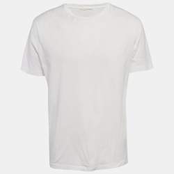The Row White Jersey Crewneck T-Shirt XL