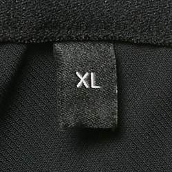 Pre Owned بنطلون ثيوري جيوب بسحاب نايلون أسود مقاس كبير جداً (اكسترا لارج)