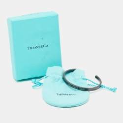 Tiffany & Co. T & Co. 1837 Titanium Cuff Bracelet