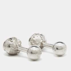 Tiffany & Co. Globe Sterling Silver Cufflinks