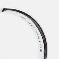 Tiffany & Co. 1837 Sterling Silver 925 Unisex Open Cuff Bracelet