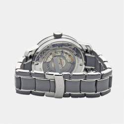 مملوكة مسبقًا Tiffany & Co. Grey Stainless Steel Mark T-57 Automatic Men's Wristwatch 42 mm