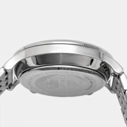 Pre Owned Timex TWH6Z1810 Gray Dial Stainless Steel Men's Wristwatch 40 mm