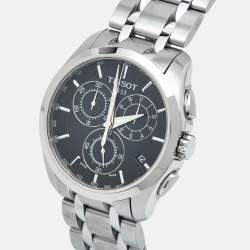 Tissot Black Stainless Steel Couturier T035.617.11.051.00 Men's Wristwatch 41 mm